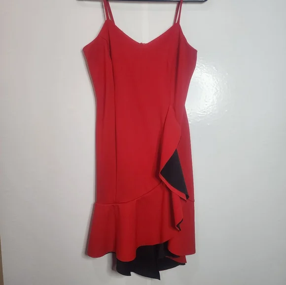 Sweet Storm | Dresses | Sweet Store Red Cocktailsemi Formal Dress Mid Thigh  Size Large | Poshmark